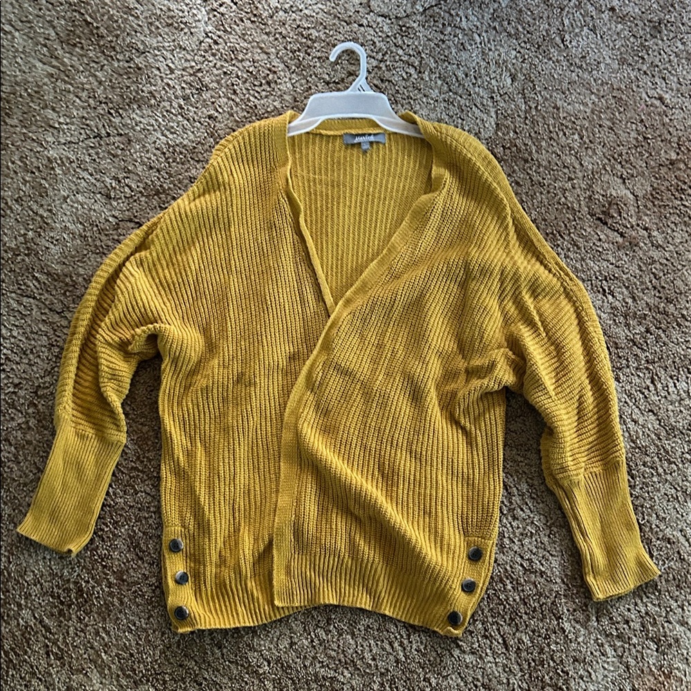 Marled Golden Knit Sweater